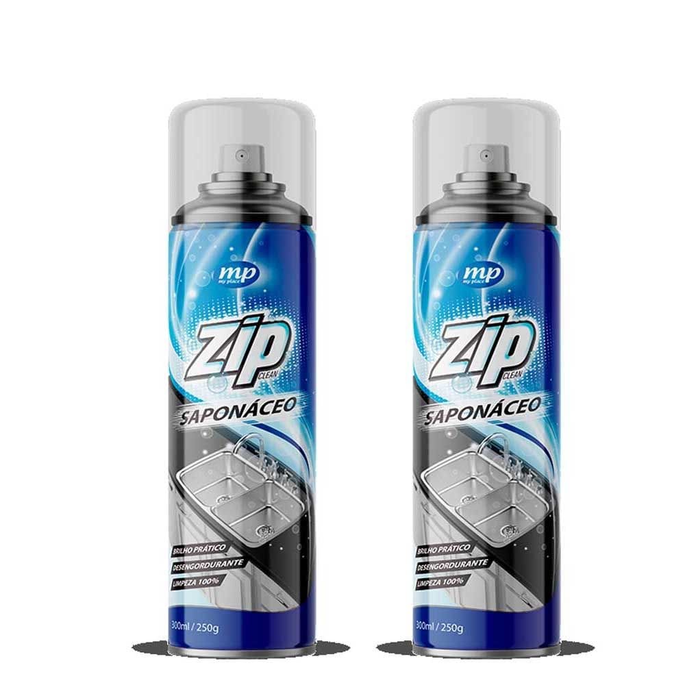 Kit 2 Saponáceo Spray Zip My Place 300ml