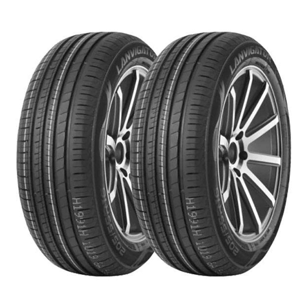 Kit 2 Pneus Lanvigator Aro 14 165/70R14 Comfort II 81H