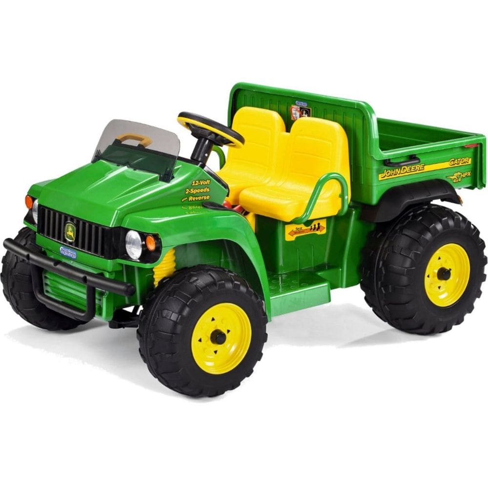 Trator Eletrico Menino Menina Peg Perego Deere Gator HPX 12V 2 lugares