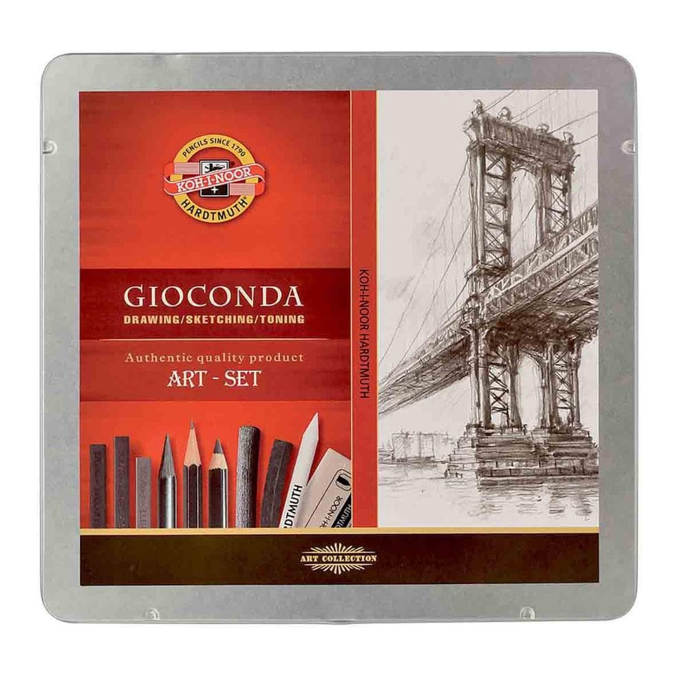 Estojo Kit Para Desenho Gioconda Art Set 24 Pecas Koh-I-Noor