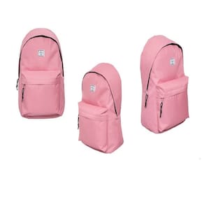 Mochila Casual Yins Convoy em Nylon Rosa 16" - Convoy