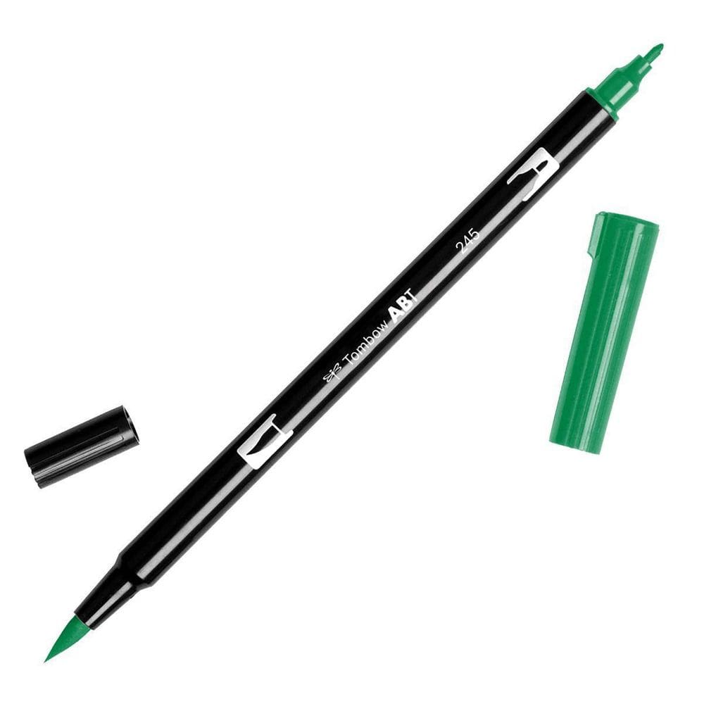 Caneta Marcador Artístico Dual Brush Tombow 245 Sap Green