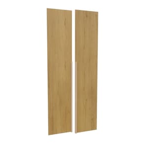 Kit 2 Portas para Guarda-roupa Modular 80cm Jade Cabecasa Madeiramadeira Avelã