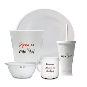 Kit Linha Inquebrável Mais Pipoca Para Dia Das Crianças