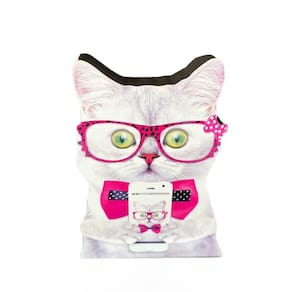 Gato Selfie Em Mdf Estampa Decoryou 15X20Cm