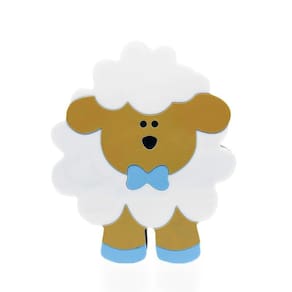 Ovelha Menino Em Mdf Decoryou - Ref 322 20x17x2,7cm