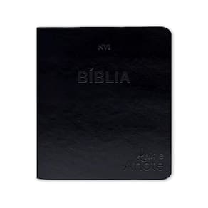 Bíblia Nvi - Leia E Anote - Luxo - Preta
