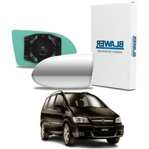 Lente Retrovisor Com Base Gm Zafira Todos Lado Esquerdo