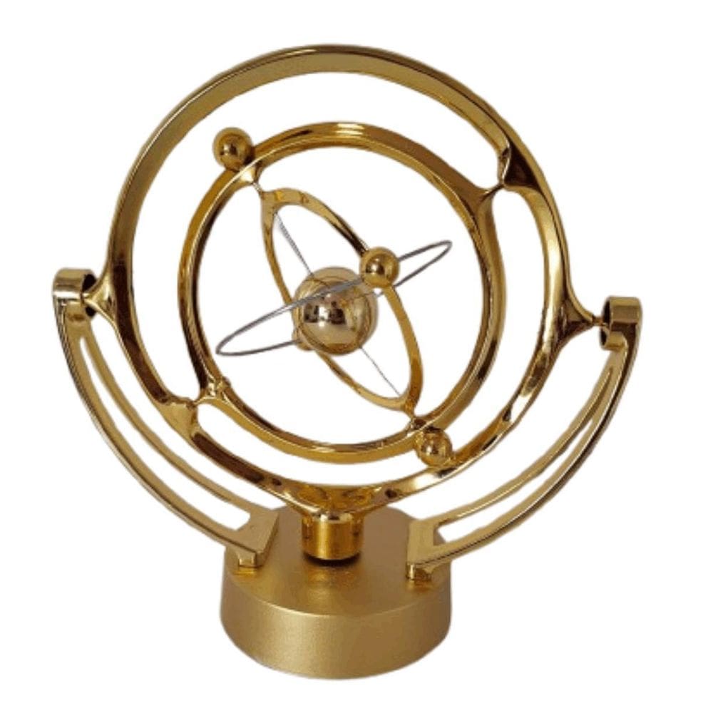 Pêndulo Cinético Giratório Magnético Movimento Perpétuo Gold