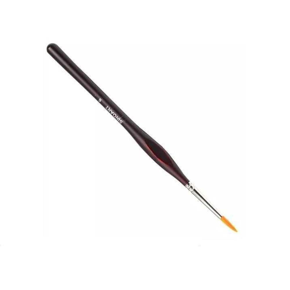 Pincel Aquarela Redondo Nº 6 - Sinoart