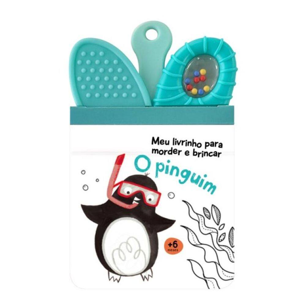 Meu Livrinho Para Morder E Brincar - O Pinguim
