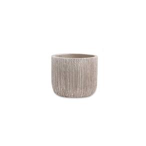 Cachepot Decorativo em Cimento Cinza 8,5cm 12384P Mart
