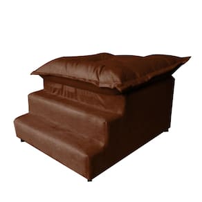 Escada Nick Sofá Cama Pets Cães Gatos Ossinho TerraCota