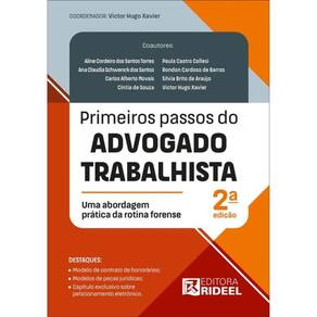 Primeiros Passos Do Advogado Trabalhista - 2025