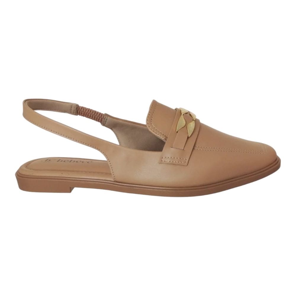 Mule Feminino Bebece Calce Facil Bico Redondo Napa T1118-090
