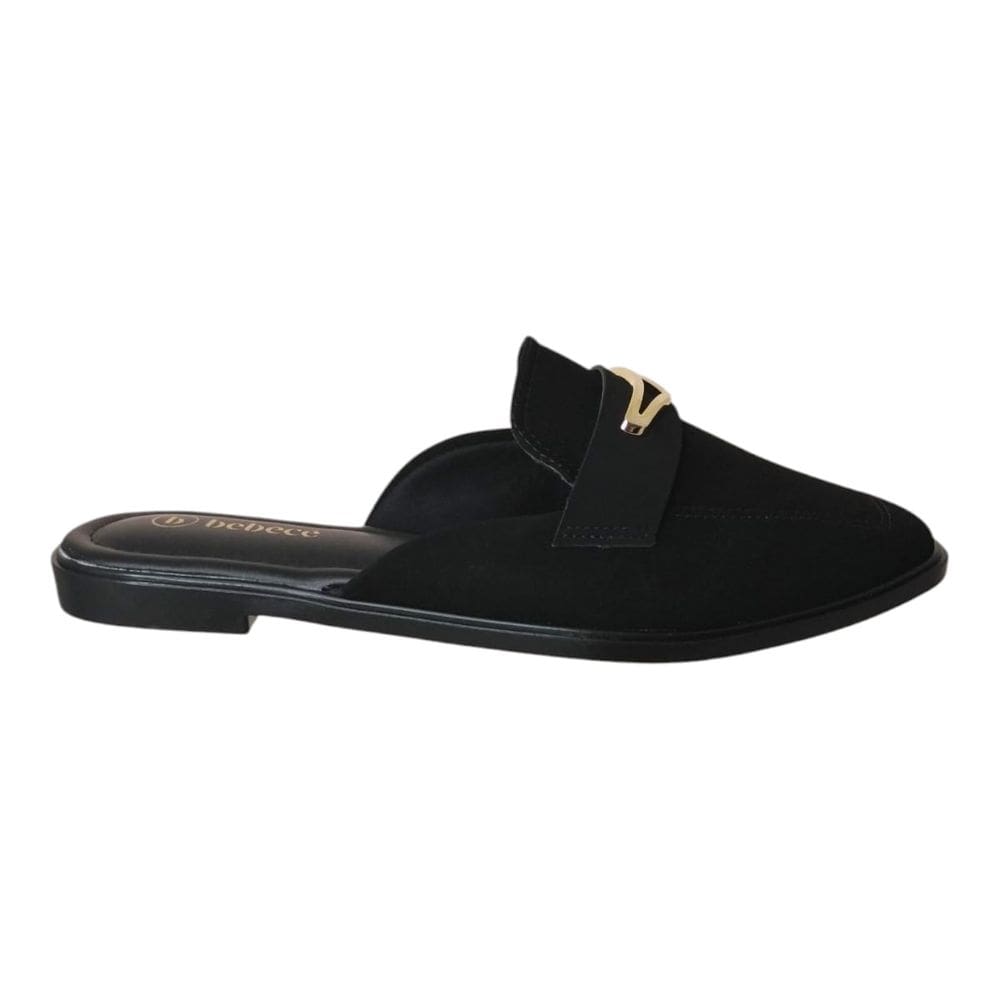 Mule Feminino Bebece Rasteira Casual Bico Redondo T1118-088