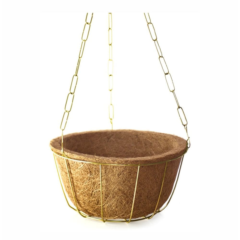 Kit Vaso Cuia Fibra de Coco Xaxim Médio 12x24x24cm Nutriplan