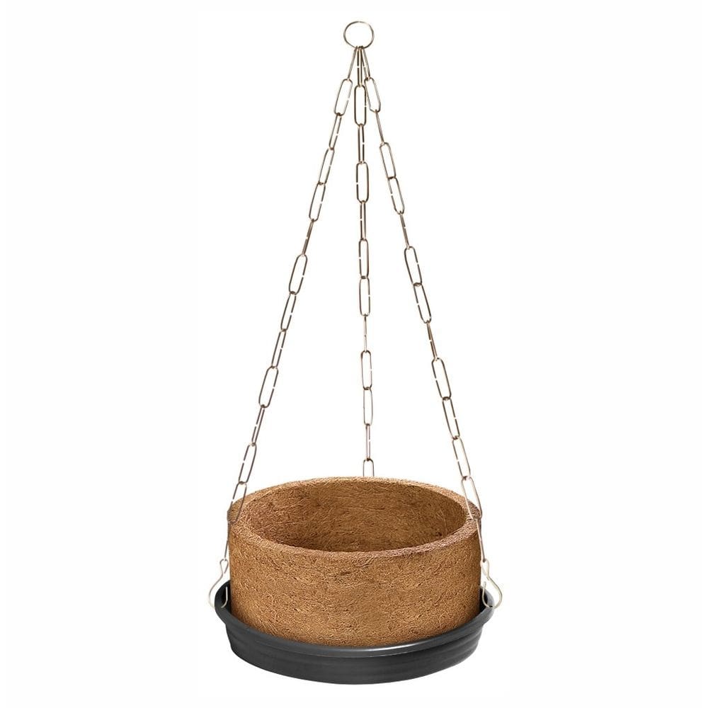Kit Vaso Redondo Fibra de Coco Xaxim N3 11x20x20cm Nutriplan