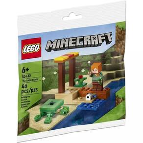 Conjunto de bolsas plásticas LEGO Toy LEGO Minecraft 46 peças mais 1 boneco