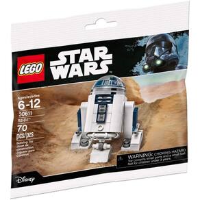 Kit de construção LEGO Starwars R2-D2 30611 70 peças Saco plástico