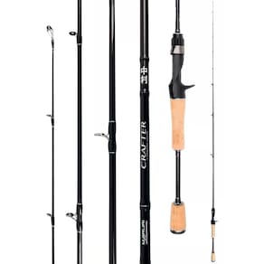 Vara Maruri CRA C20 601MH 1,83m 10-20lbs Carretilha Carbono 24T Ação Rápida