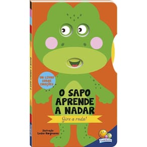 Livro Gire O Disco O Sapo Aprende A Nadar - Ed. Todo Livro