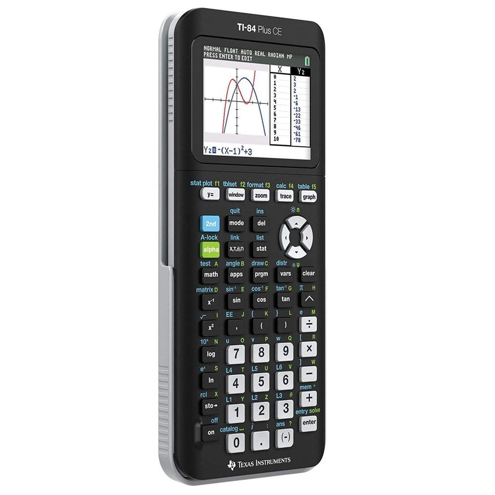 Calculadora gráfica Texas Instruments TI-84 Plus CE Black