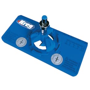 Gabarito de dobradiça oculto Kreg KHI-HINGE para hardware de gabinete