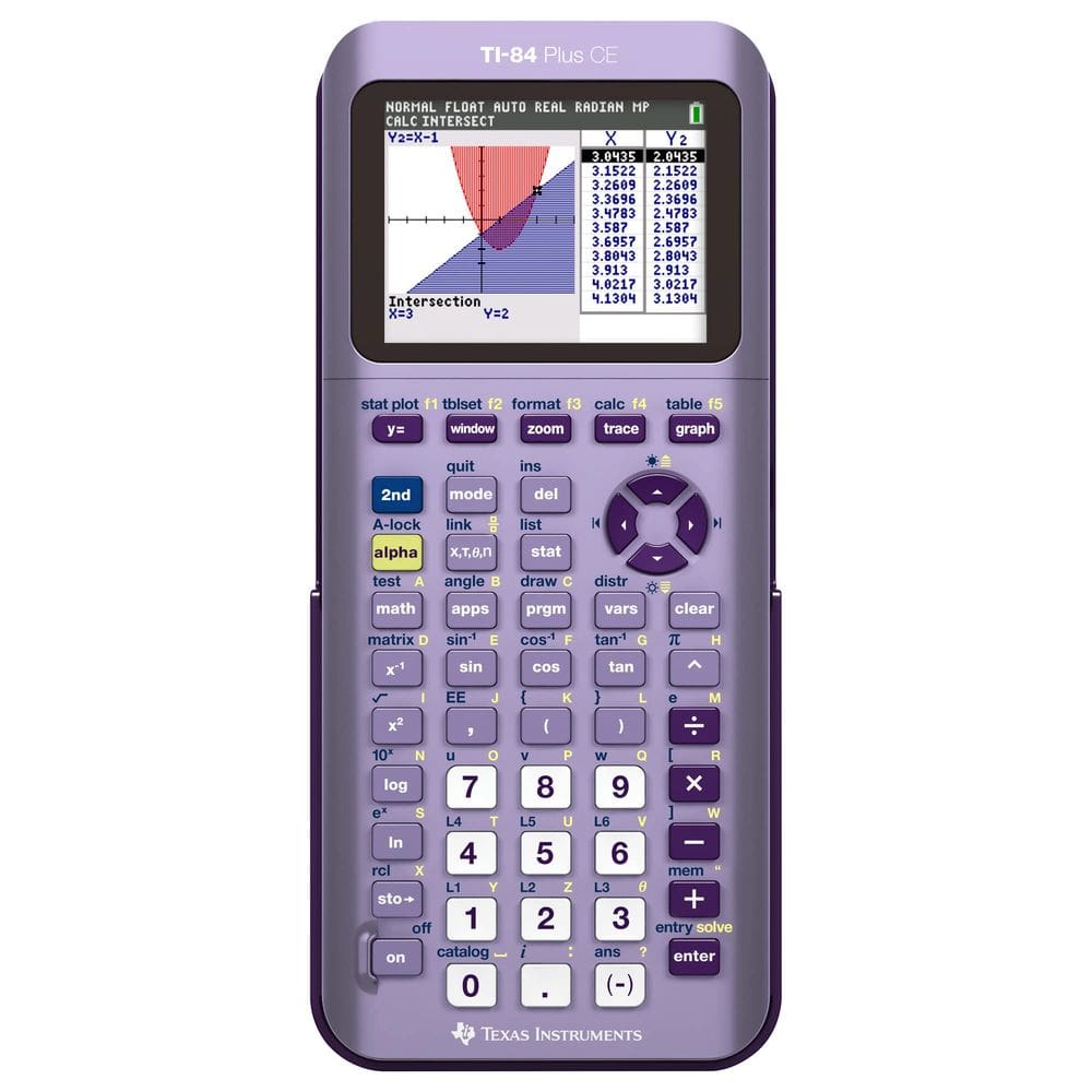 Calculadora gráfica Texas Instruments TI-84 Plus CE Python