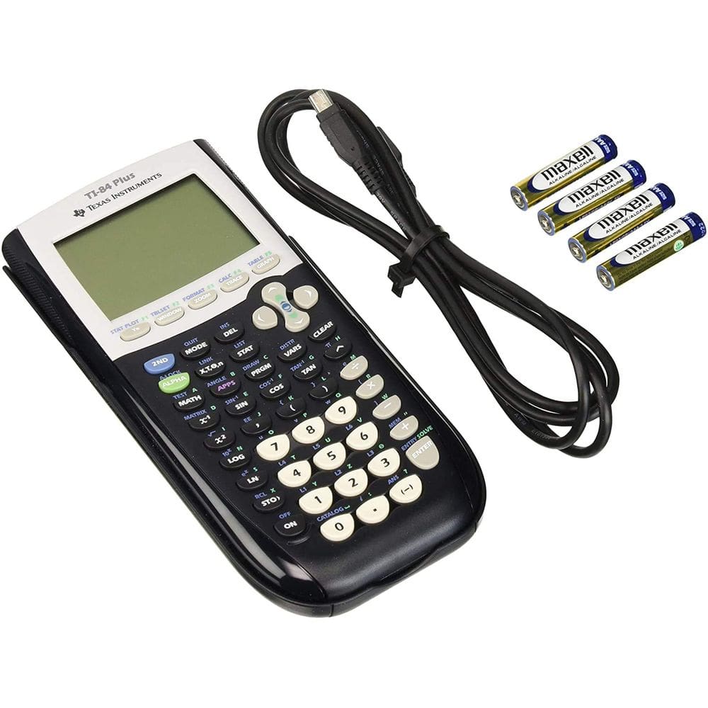 Calculadora gráfica Texas Instruments TI-84 Plus Black