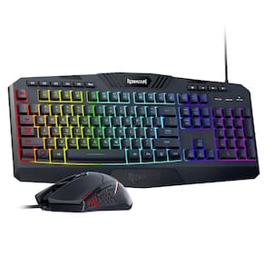 Teclado e mouse para jogos Redragon S101 RGB retroiluminados