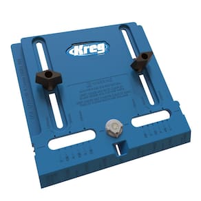 Gabarito de hardware de gabinete KREG KHI-Pull para maçanetas de porta de gabinete