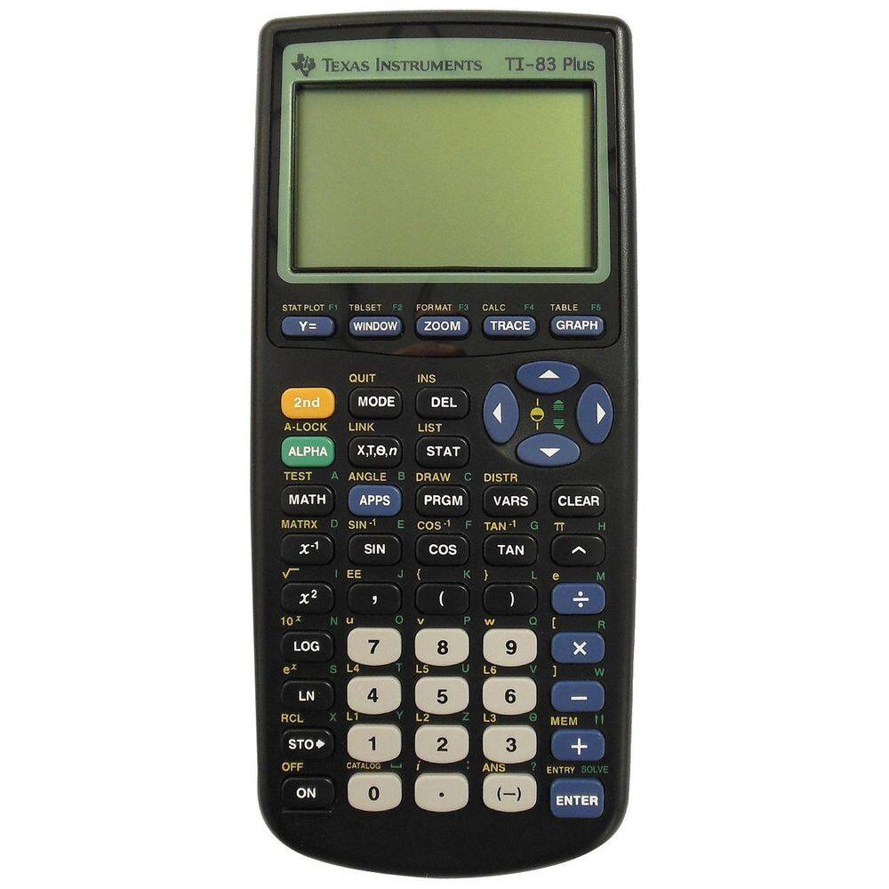 Calculadora gráfica Texas Instruments TI-83 Plus