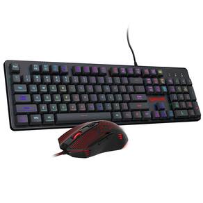 Combo de teclado e mouse para jogos Redragon S107 RGB 3200 DPI