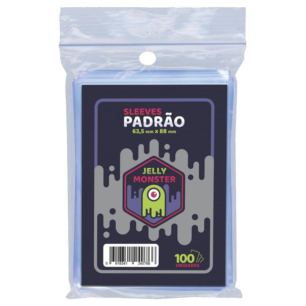 Sleeve Padrão (63,5 x 88mm) Jelly Monster