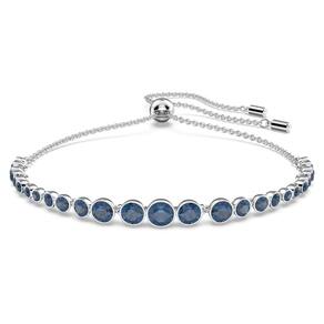 Pulseira SWAROVSKI Imber Emily com cristais azuis redondos
