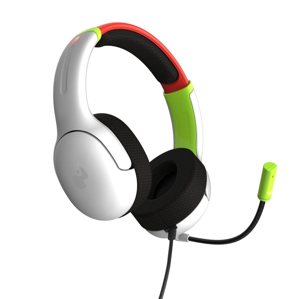 Fone de ouvido PDP AIRLITE com fio Nintendo Switch/LITE/OLED branco/vermelho/verde