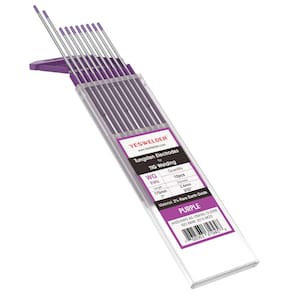Eletrodo de tungstênio para soldagem TIG YESWELDER 3,2 mm x 175 mm, 10 unidades
