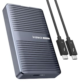 Compartimento SSD Inateck 40 Gbps M.2 NVMe em alumínio USB4.0/Thunderbolt 3/4
