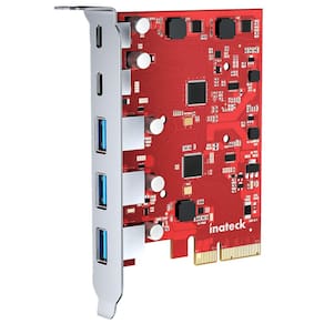 Placa PCIe para USB 3.2 Gen 2 Inateck RedComets U21 20 Gbps