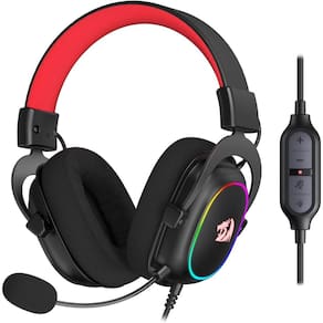 Fone de ouvido para jogos Redragon H510 Zeus-X RGB 7.1 Surround Sound