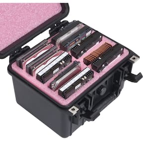 Estojo de armazenamento Case Club antiestático para unidades de HDD e SSD