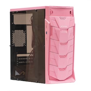 Gabinete Gamer Taurus USB 3.0 Rosa LED Vermelho MYMAX