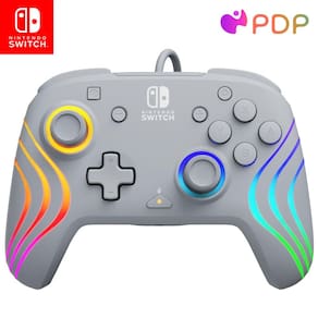 Controlador Nintendo Switch Pro PDP Afterglow Wave Grey