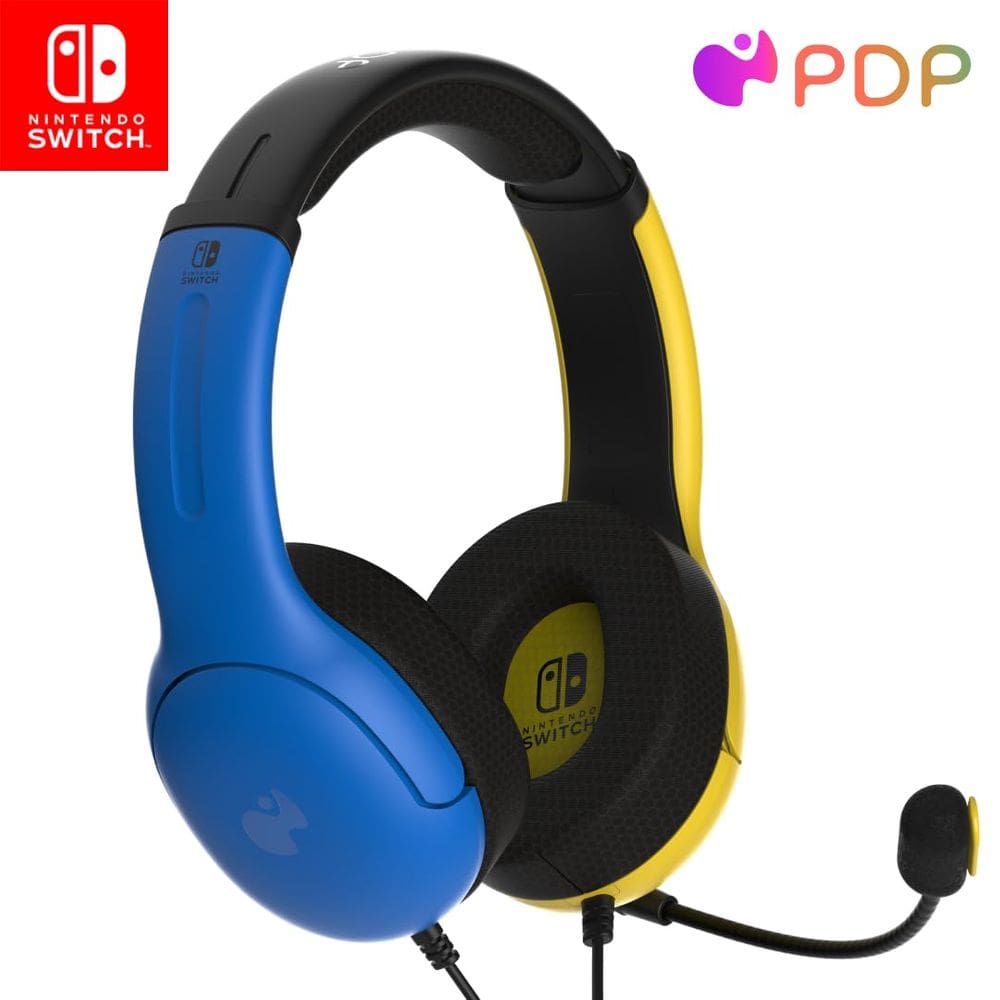 Fone de ouvido PDP Gaming LVL40 estéreo com microfone para Nintendo Switch