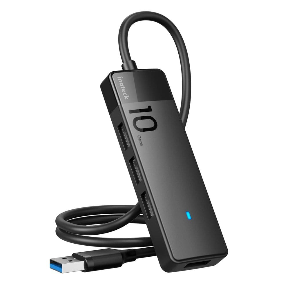 Hub USB Inateck HB2025A com 4 portas USB A USB 3.2 Gen 2