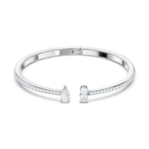 Pulseira Swarovski Stilla Attract com cristal transparente de ródio