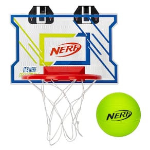 Conjunto de cesta de basquete Franklin Sports NERFOOP Elite com bola