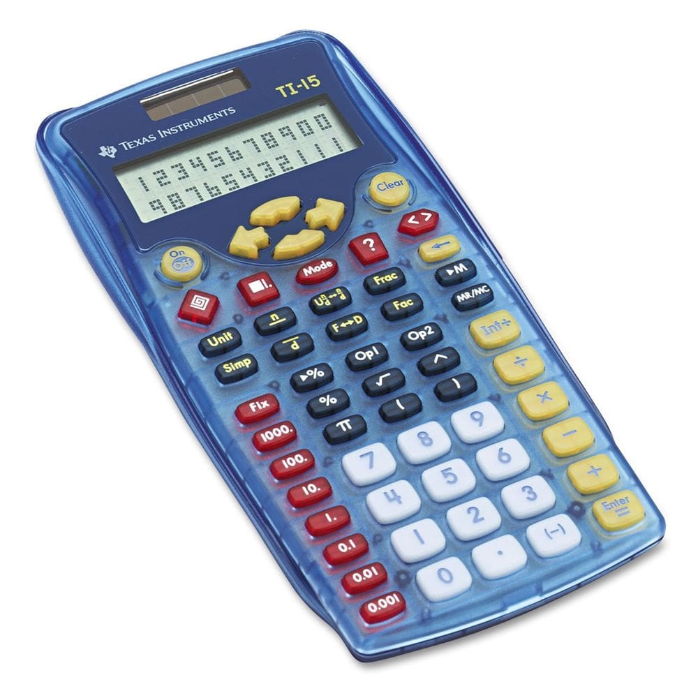 Calculadora Texas Instruments TI-15 Explorer Elementary