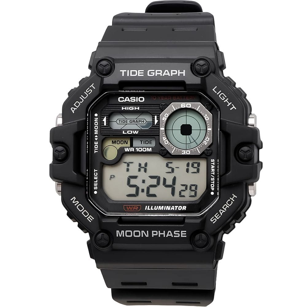 Relógio CASIO Illuminator masculino digial WS-1700H-1AVDF